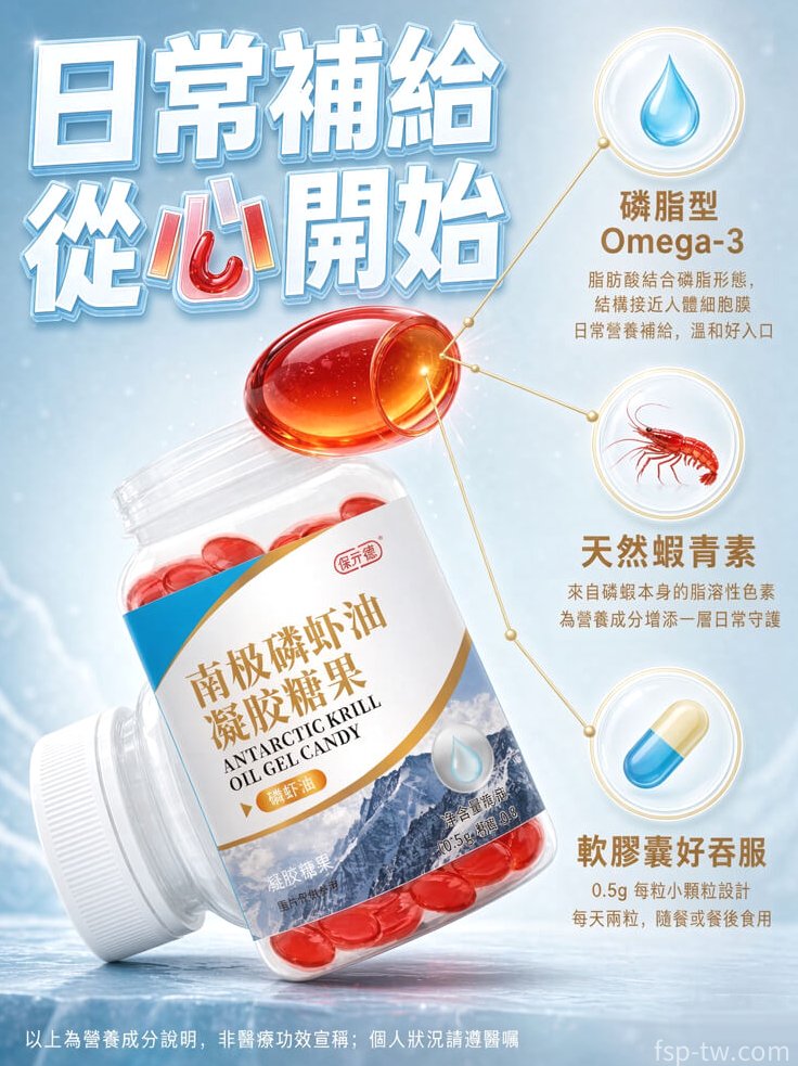 保元德南極磷蝦油產品介紹